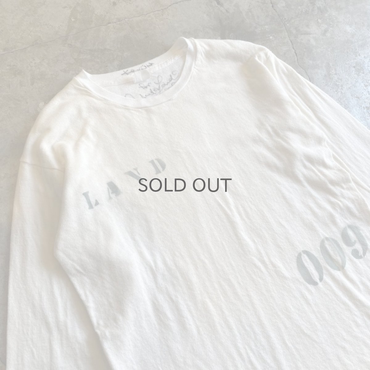 画像3: 【UNDERLAND × KViiN】　2022 STENCIL L/S THERMAL TOPS / OS (3)