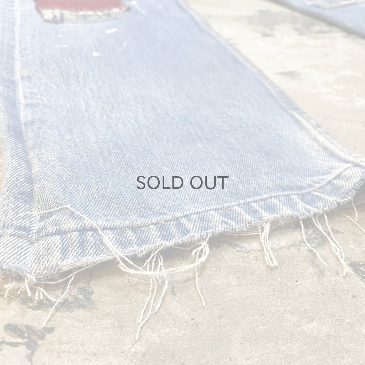 画像7: 【Wiz&Witch】"DIRTY BEAUTIFUL" CRUST ART JEANS / W31 (7)