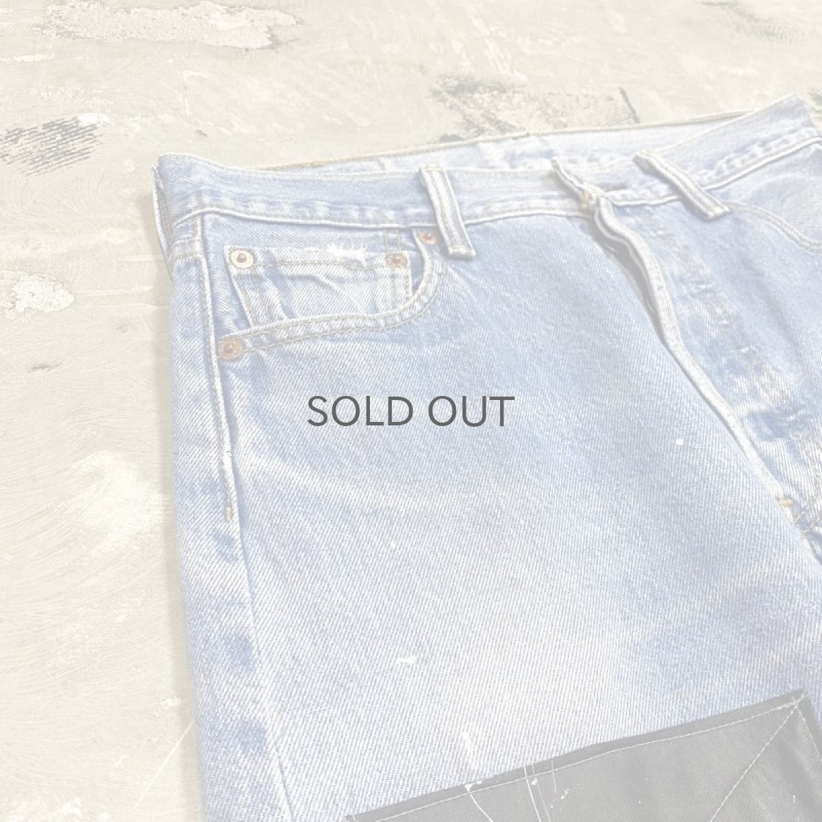 画像3: 【Wiz&Witch】"DIRTY BEAUTIFUL" CRUST ART JEANS / W31 (3)