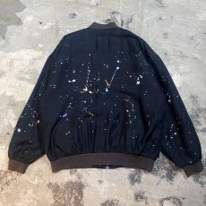 画像2: 【Wiz&Witch】"CANVAS" SPLASH SILK BLOUSON / OS (2)