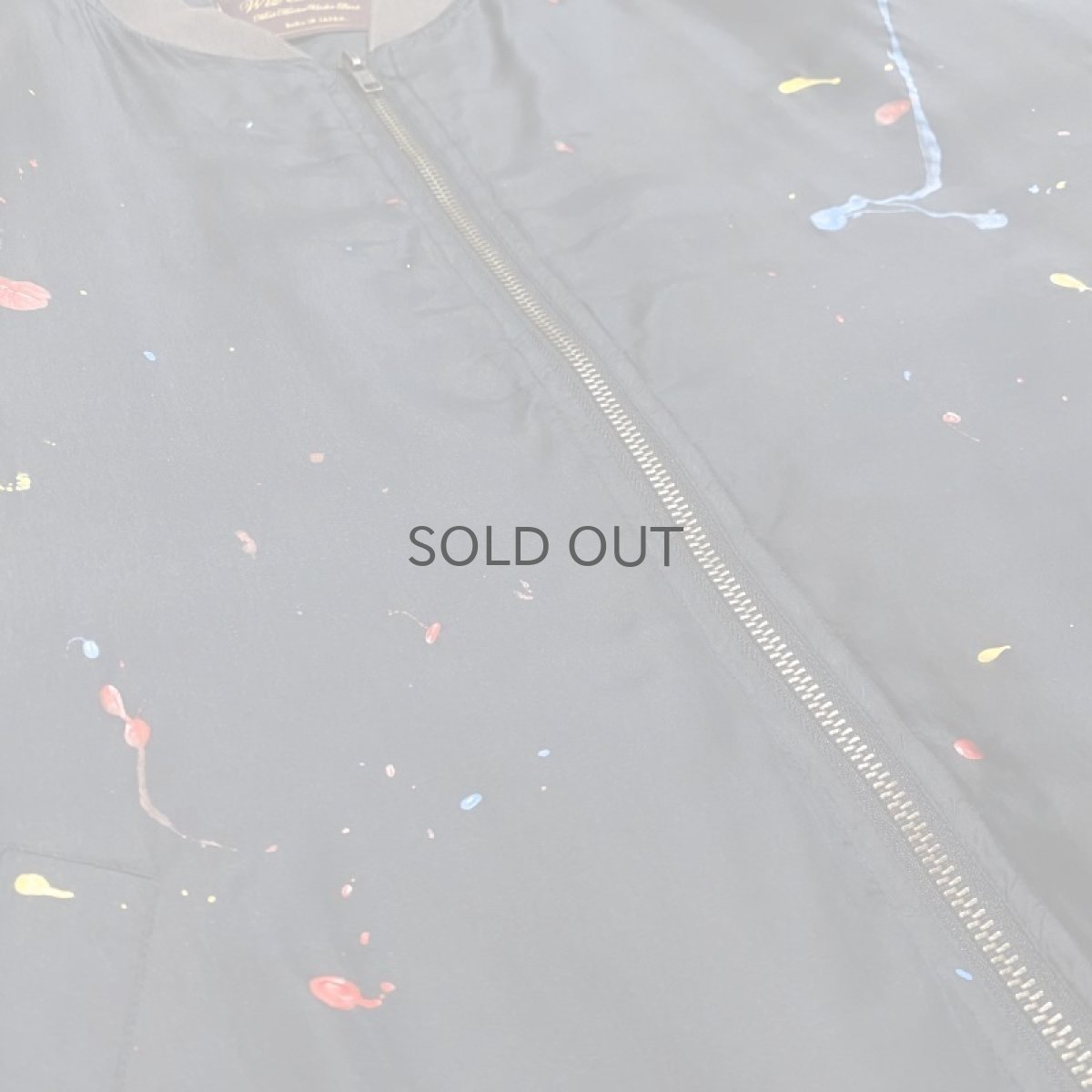 画像5: 【Wiz&Witch】"CANVAS" SPLASH SILK BLOUSON / OS (5)