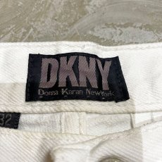 画像10: 【DKNY】OLD WHITE DENIM PANTS / W33 / MADE IN USA (10)