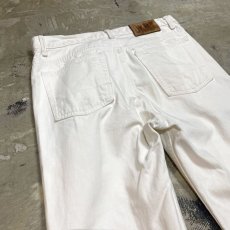 画像9: 【DKNY】OLD WHITE DENIM PANTS / W33 / MADE IN USA (9)