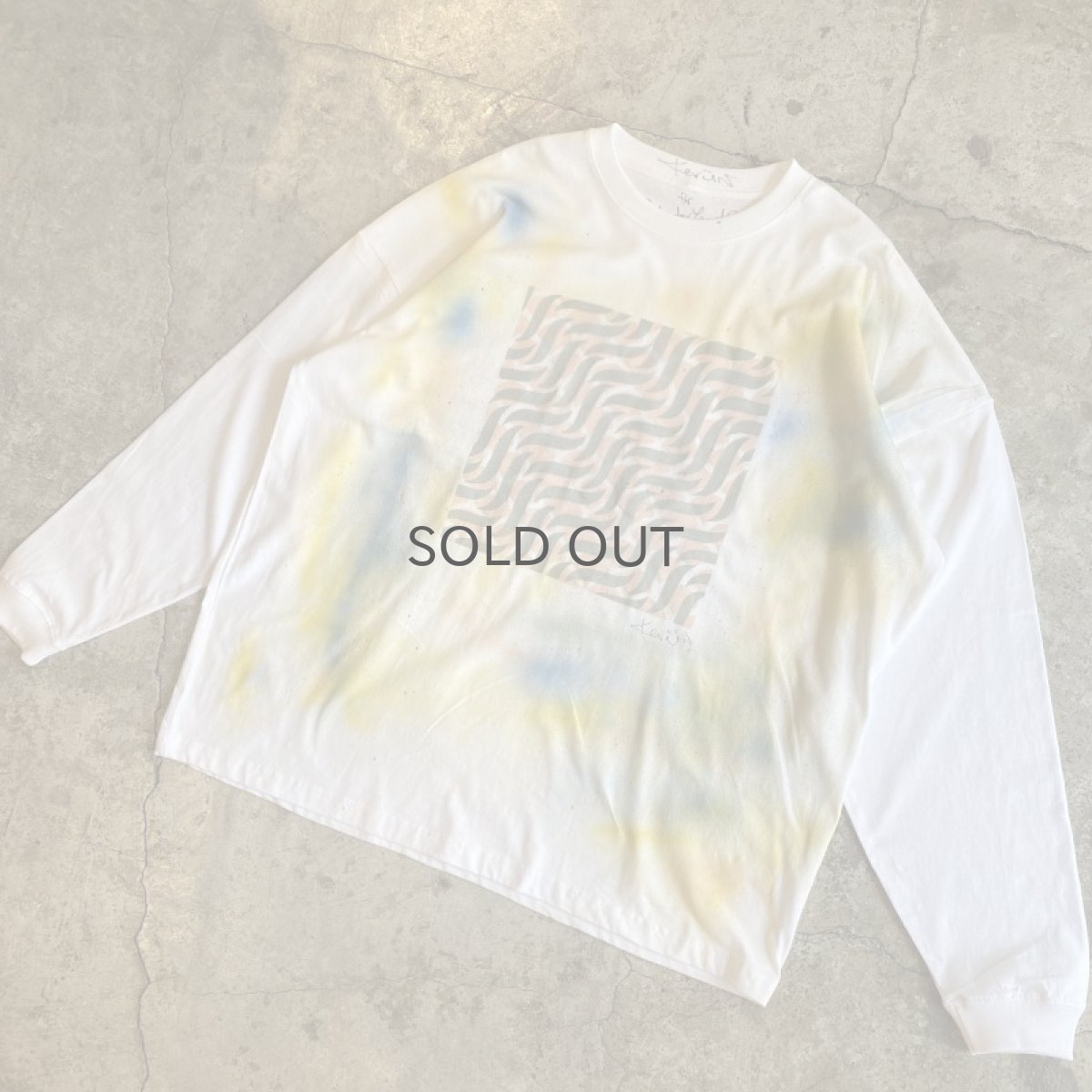 画像4: 【UNDERLAND × KViiN】　2022 STENCIL L/S TEE / OS (4)