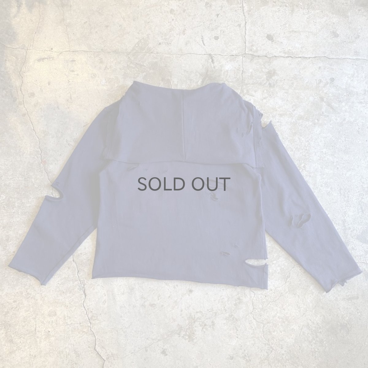 画像2: 【Wiz&Witch】"DIRTY BEAUTIFUL" BORO SAILOR L/S TEE / OS (2)