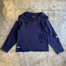 画像1: 【Wiz&Witch】"DIRTY BEAUTIFUL" BORO SAILOR L/S TEE / OS (1)