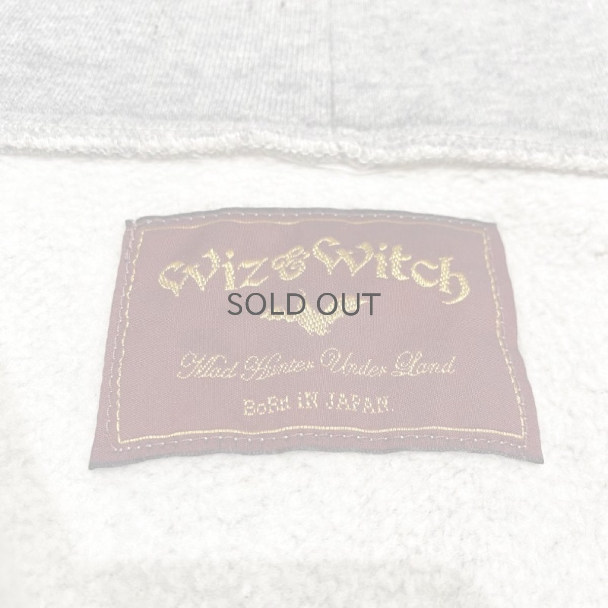 画像10: 【Wiz&Witch】"DIRTY BEAUTIFUL" DESTROY SWEAT PARKA / OS (10)