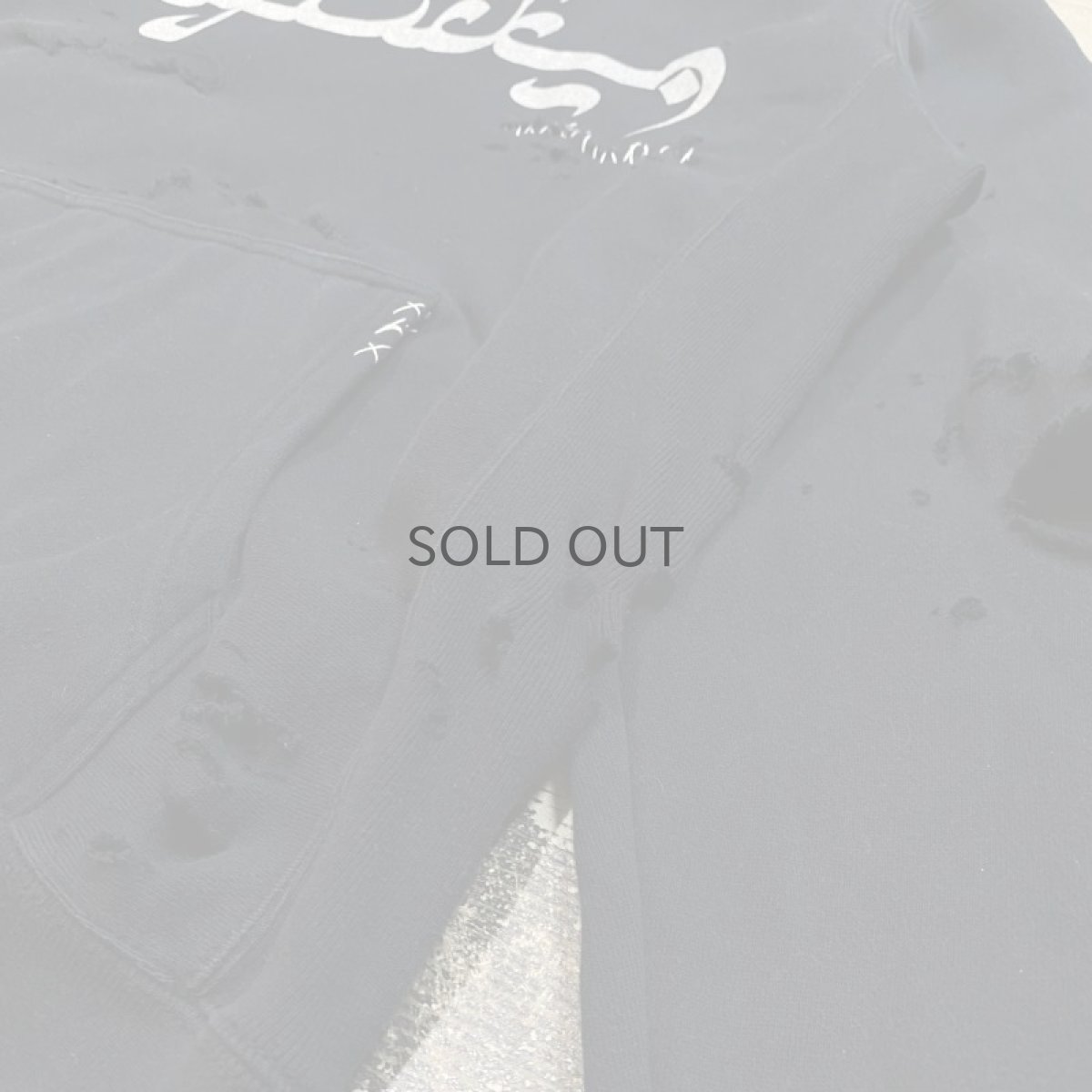 画像6: 【Wiz&Witch】"DIRTY BEAUTIFUL" DESTROY SWEAT PARKA / OS (6)