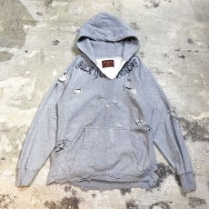 画像1: 【Wiz&Witch】"DIRTY BEAUTIFUL" DESTROY SWEAT PARKA / OS (1)