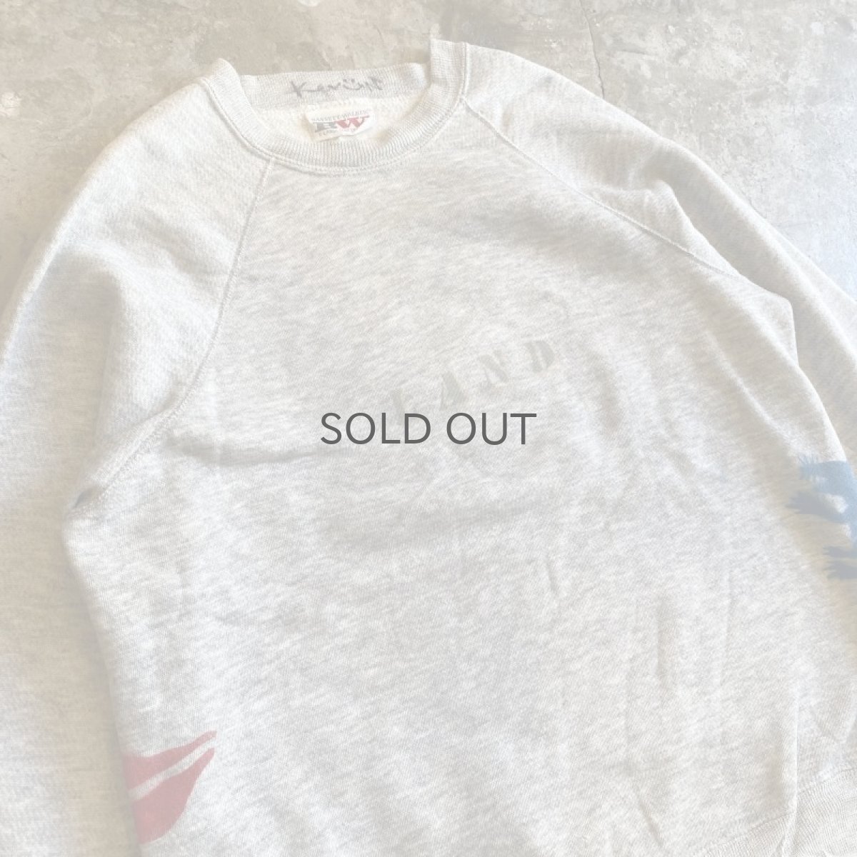 画像3: 【UNDERLAND × KViiN】　2022 STENCIL VINTAGE SWEAT / OS (3)