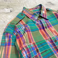 画像3: 【RALPH LAUREN】CHECK PATTERN L/S SHIRT / Mens M (3)