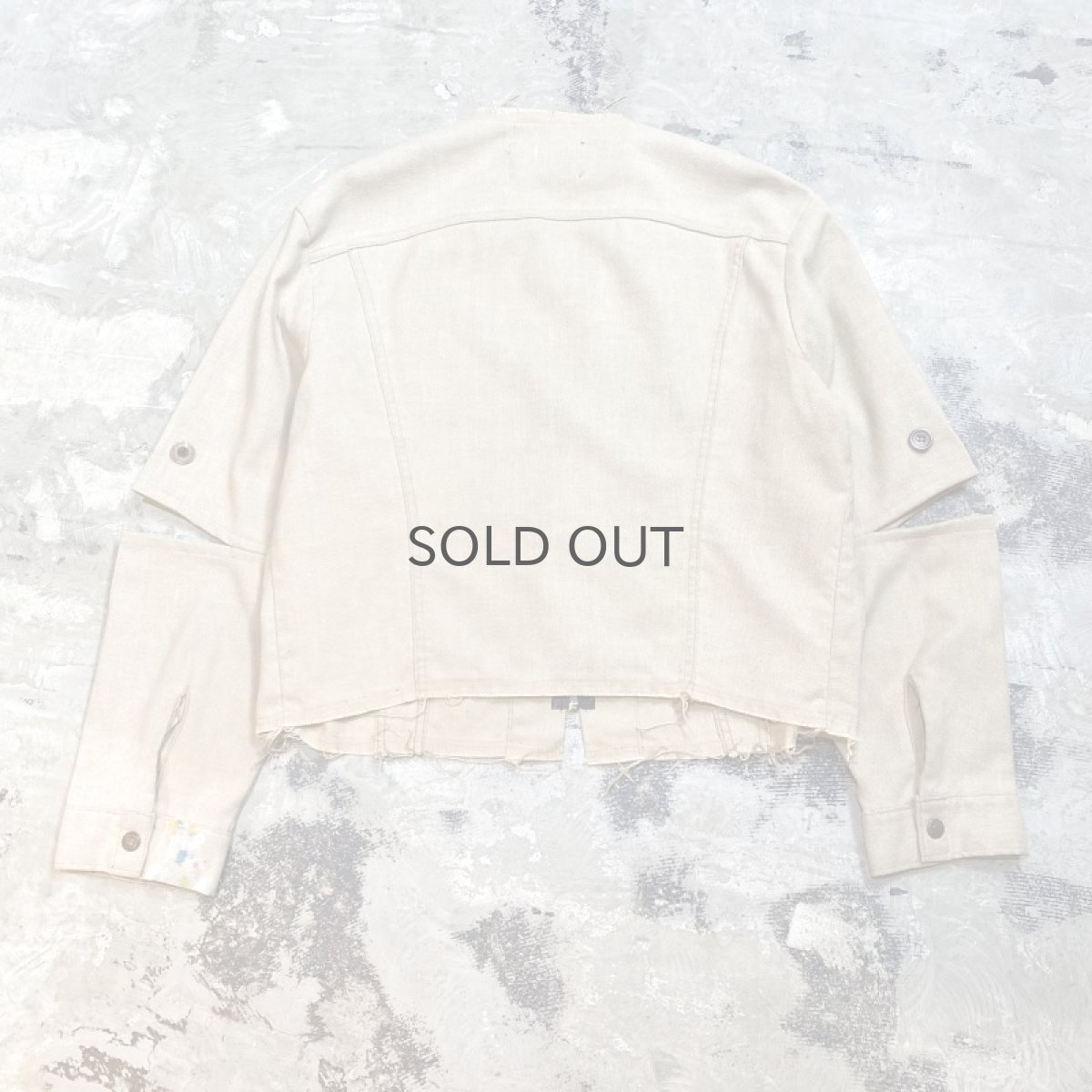 画像3: 【Wiz&Witch】~BLACK LABEL~ OLD LEVI'S MONSTER ELBOW ZIP UP JACKET / OS (3)