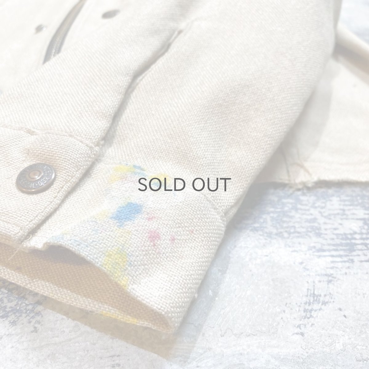 画像12: 【Wiz&Witch】~BLACK LABEL~ OLD LEVI'S MONSTER ELBOW ZIP UP JACKET / OS (12)