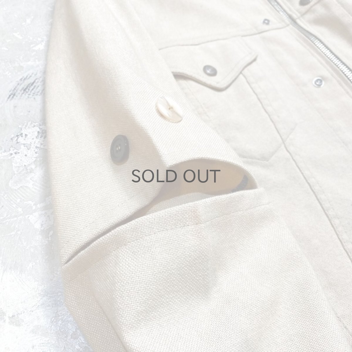 画像13: 【Wiz&Witch】~BLACK LABEL~ OLD LEVI'S MONSTER ELBOW ZIP UP JACKET / OS (13)