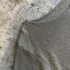 画像8: GOLD GLITTER MIX COLOR PATTERN L/S TOPS / Ladies M (8)