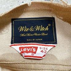 画像16: 【Wiz&Witch】~BLACK LABEL~ OLD LEVI'S MONSTER ELBOW ZIP UP JACKET / OS (16)