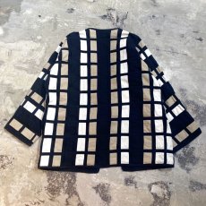 画像2: PANEL WEAVING N/C COTTON JACKET / Mens M (2)