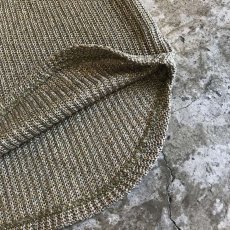 画像5: GOLD GLITTER MIX COLOR PATTERN L/S TOPS / Ladies M (5)