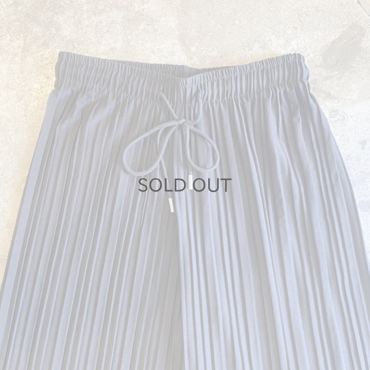 画像6: PLEATED DESIGN WIDE PANTS / FREE (6)