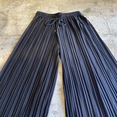 画像5: PLEATED DESIGN WIDE PANTS / FREE (5)