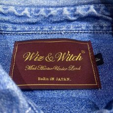 画像10: 【Wiz&Witch】"CANVAS" ANARCHY DENIM SHIRT / OS (10)