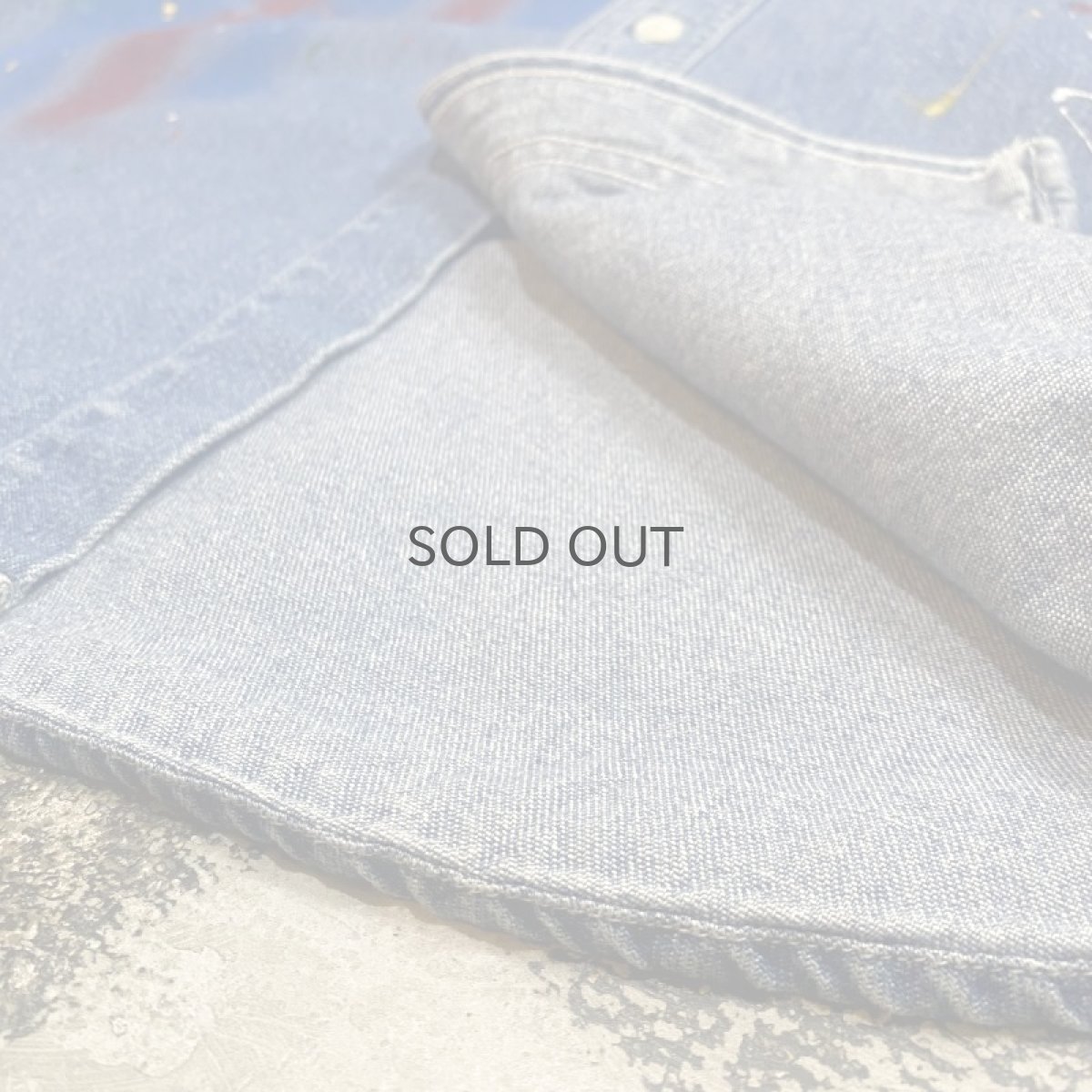 画像8: 【Wiz&Witch】"CANVAS" ANARCHY DENIM SHIRT / OS (8)