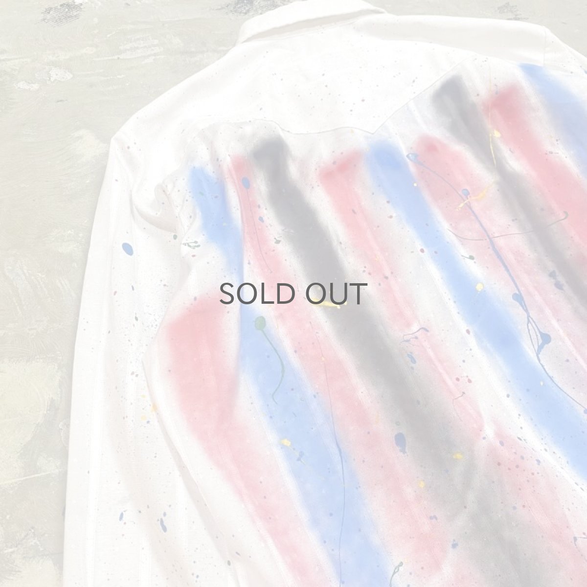 画像9: 【Wiz&Witch】"CANVAS" SPLASH WESTERN SHORT SHIRT / OS (9)