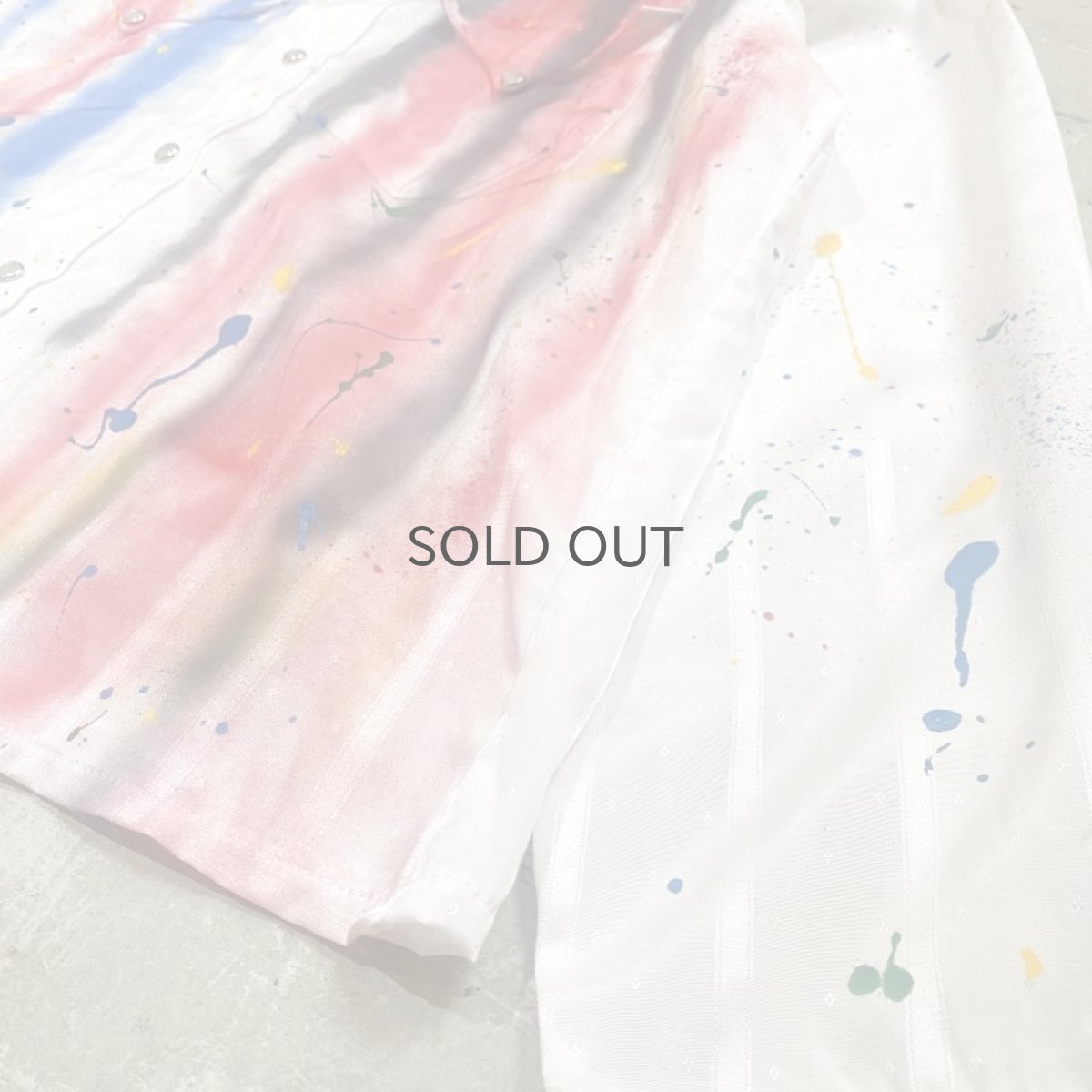 画像6: 【Wiz&Witch】"CANVAS" SPLASH WESTERN SHORT SHIRT / OS (6)