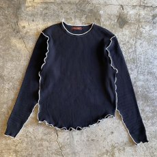 画像1: 【Wiz&Witch】"OUT STITCH" THERMAL L/S TEE / OS (1)