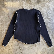 画像2: 【Wiz&Witch】"OUT STITCH" THERMAL L/S TEE / OS (2)