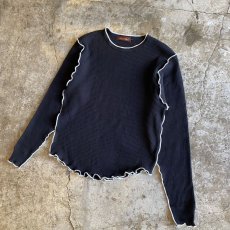 画像4: 【Wiz&Witch】"OUT STITCH" THERMAL L/S TEE / OS (4)