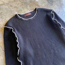 画像3: 【Wiz&Witch】"OUT STITCH" THERMAL L/S TEE / OS (3)