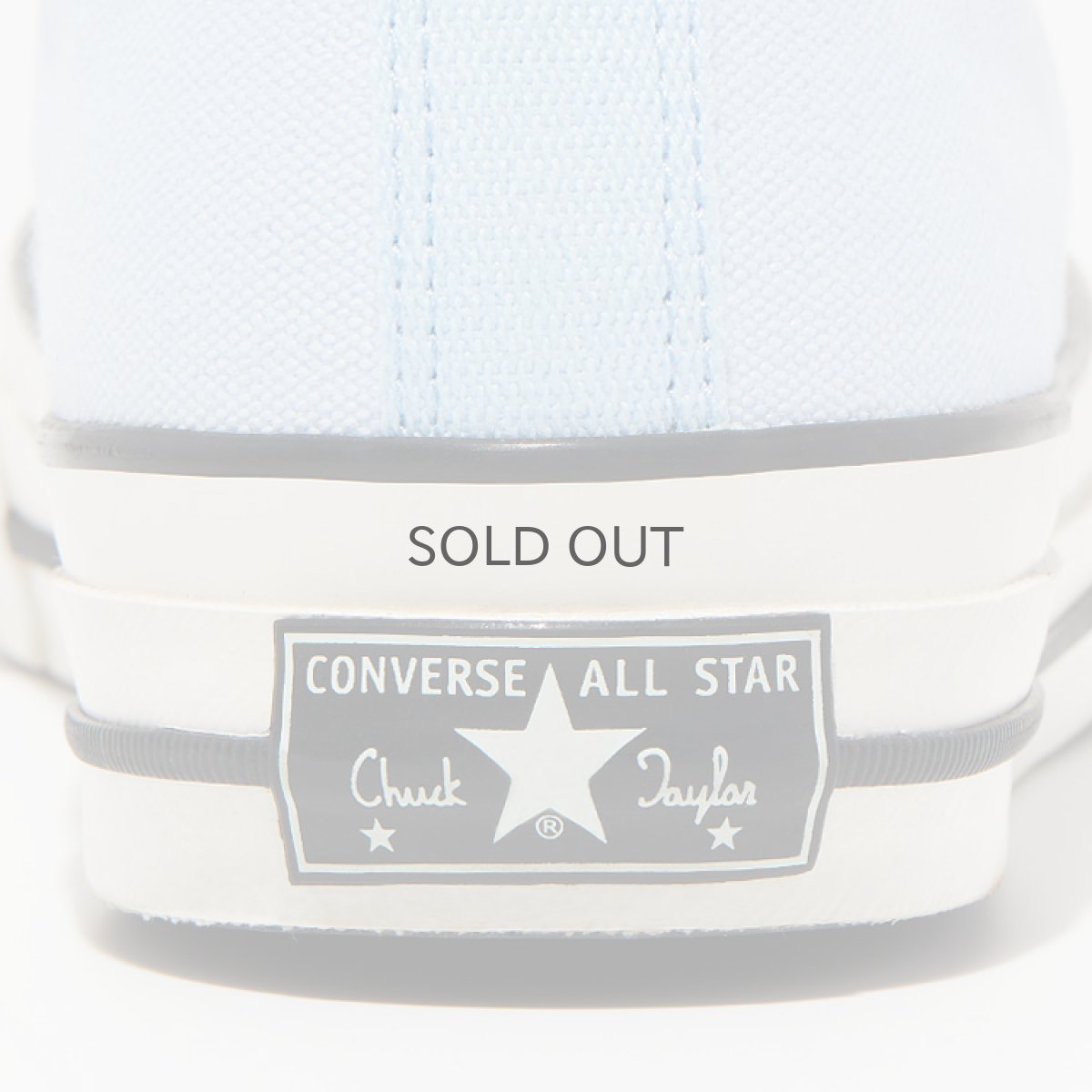 画像4: 30% OFF!!【CONVERSE ADDICT】- CHUCK TAYLOR® CANVAS HI / LIGHT BLUE (4)