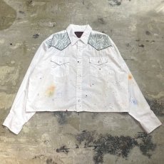 画像1: 【Wiz&Witch】"CANVAS" SPLASH WESTERN SHORT SHIRT / OS (1)