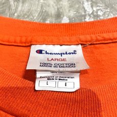 画像10: 【CHAMPION】ORANGE COLOR S/S TEE / Mens L (10)