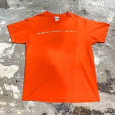 画像1: 【CHAMPION】ORANGE COLOR S/S TEE / Mens L (1)