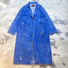 画像1: 【Wiz&Witch】"CANVAS" SPLASH DENIM COAT / OS (1)