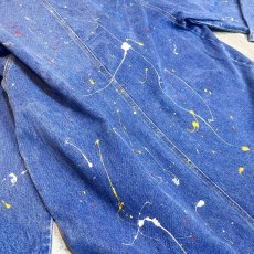 画像9: 【Wiz&Witch】"CANVAS" SPLASH DENIM COAT / OS (9)