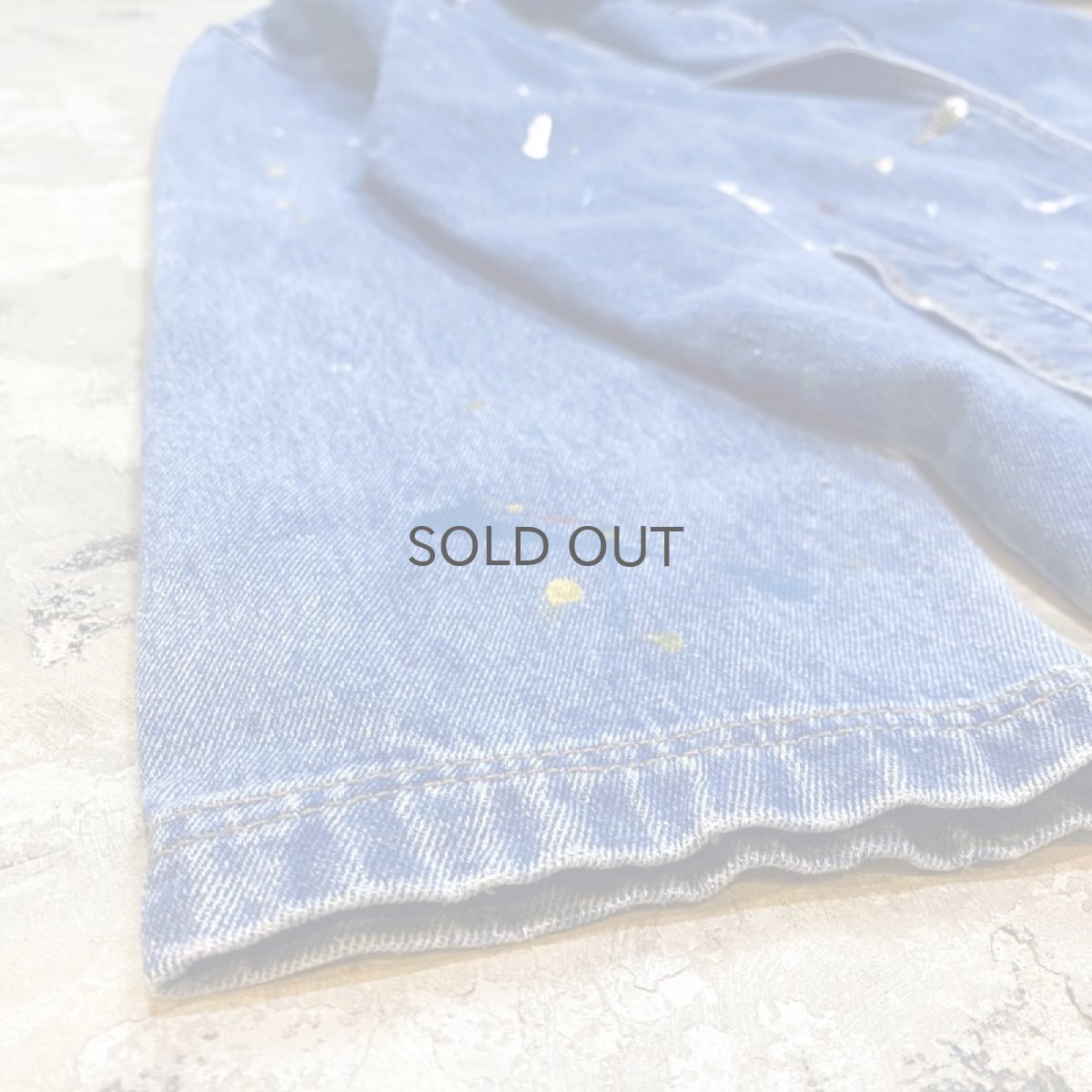 画像7: 【Wiz&Witch】"CANVAS" SPLASH DENIM COAT / OS (7)