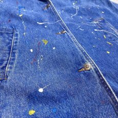 画像5: 【Wiz&Witch】"CANVAS" SPLASH DENIM COAT / OS (5)