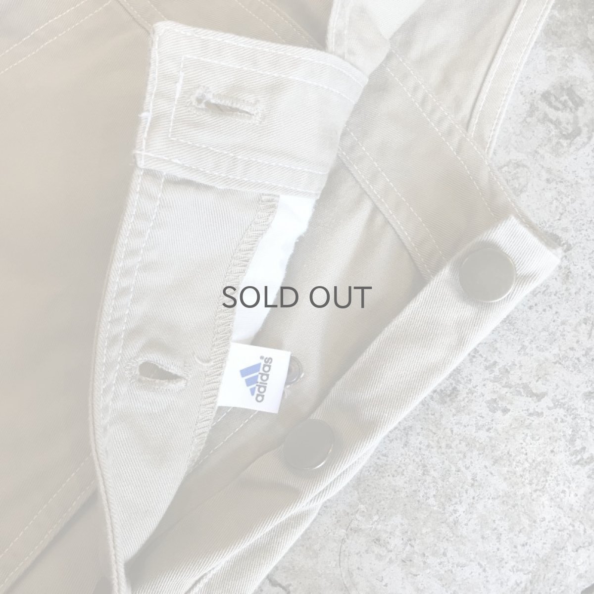 画像6: 【adidas】 PALE TONE COLOR LINE DESIGN COTTON OVERALL / Ladies M (6)