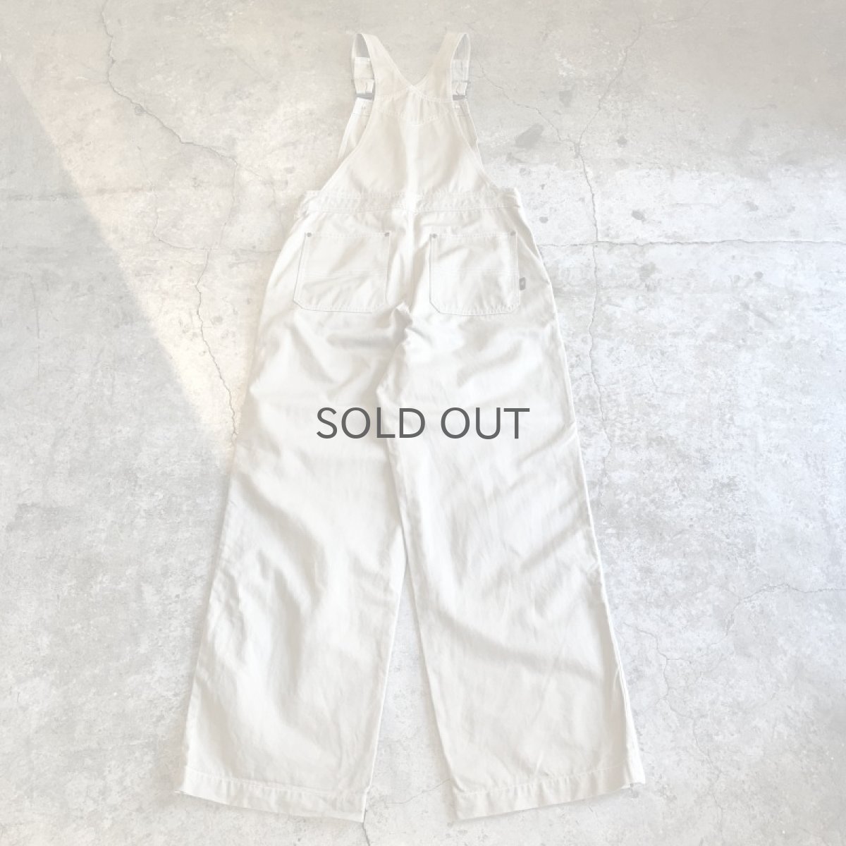 画像2: 【adidas】 PALE TONE COLOR LINE DESIGN COTTON OVERALL / Ladies M (2)