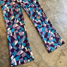 画像5: GEOMETRIC PATTERN DESIGN PANTS / W27 (5)