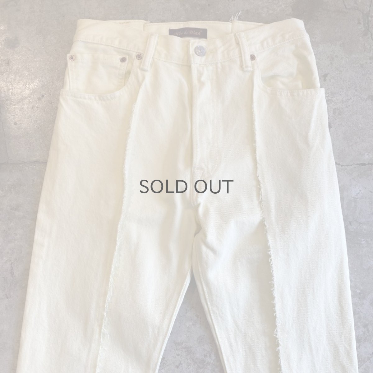 画像5: 【Wiz&Witch】FLARE CUT DENIM PANTS / W29 (5)