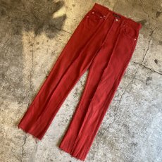 画像4: 【Wiz&Witch】FLARE CUT DENIM PANTS / W28 (4)