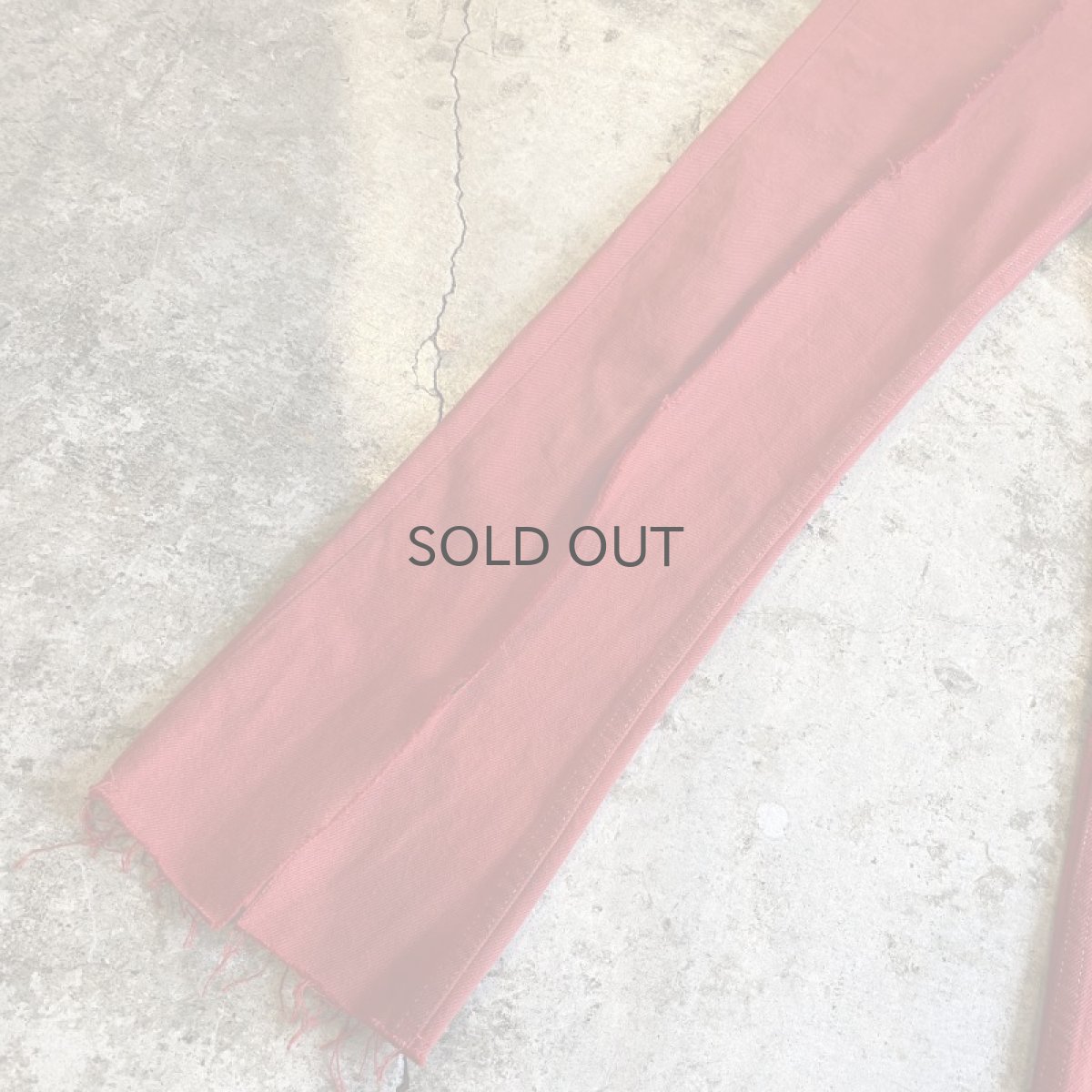 画像6: 【Wiz&Witch】FLARE CUT DENIM PANTS / W28 (6)