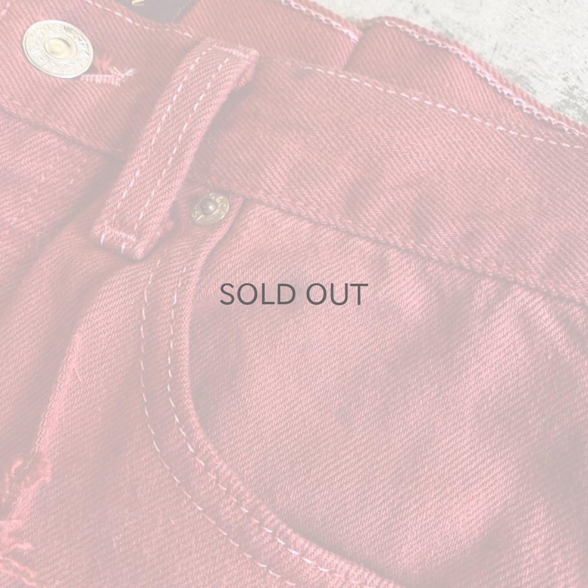 画像12: 【Wiz&Witch】FLARE CUT DENIM PANTS / W28 (12)