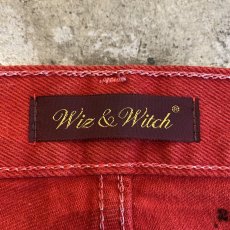 画像11: 【Wiz&Witch】FLARE CUT DENIM PANTS / W28 (11)