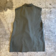 画像2: CUT OFF OVER SIZE DOUBLE VEST / Ladies L(12) / MADE IN USA (2)