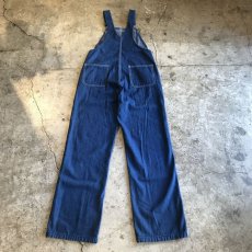 画像2: BLUE DENIM DESIGN OVERALL / Ladies M (2)